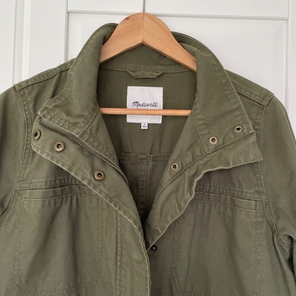 Madewell Dispatch Jacket, Olive Green, Size Medium - Picture 6 of 14